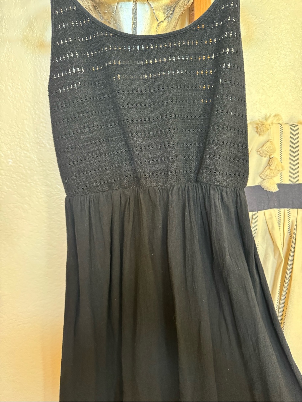 Mr. Búho Black Crochet Swim Cover-Up Dress - Picture 8 of 8